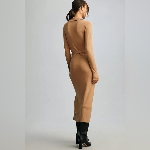 NWT Revolve Paige Carmen Belted Long Sleeve Sweater Women’s Dress - Picture 3 of 8